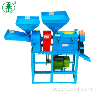 Polering Automatisk Mini Rice Mill Plant Machine